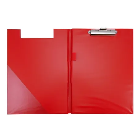 Deska klipem A4 zamykana - 4 kolory: czarna, czerwona, zielona, niebieska